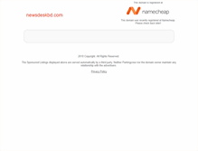 Tablet Screenshot of newsdeskbd.com
